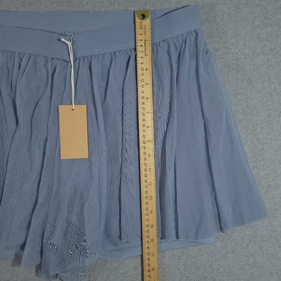 Popflex Active Butterfly Short Women's 1X Blue Storm Performance Active Pockets - Picture 5 of 7